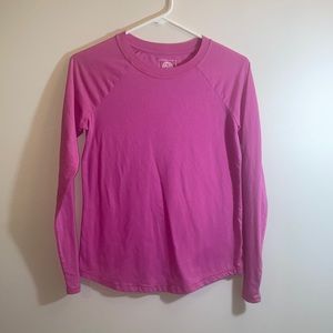 plain pink long sleeve